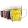 Chefcaptain Dimple Stein Beer Mug 20 OZ 4 Pack