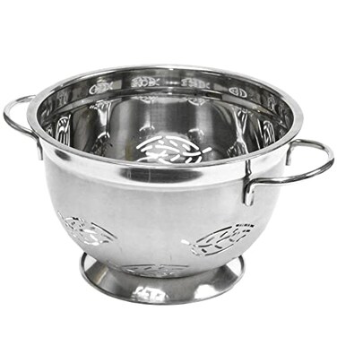 Chef Craft Select Leaf Colander 5 quart Stainless Steel