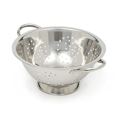 Home Basics Deep Colander Stainless Steel 3 Quart44