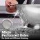 Priority Chef PriorityChef Premium 5Qrt Stainless Steel Colander for Kitchen Durable Rice and Pasta Strainer with Handle RustResistant Dishwasher Safe