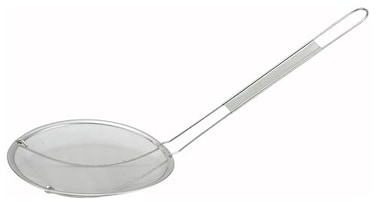 Winco 6 Single Mesh Strainer Fine SS