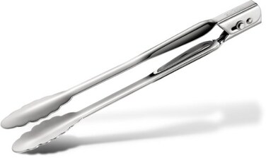 All-Clad AllClad Specialty Stainless Steel Kitchen Gadgets Locking Tongs Kitchen Tools Kitchen Hacks Silver
