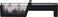 ZWILLING MIYABI Knife Sharpener Ceramic Diamond Discs Matte Black