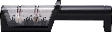 ZWILLING MIYABI Knife Sharpener Ceramic Diamond Discs Matte Black