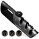 MAD SHARK Knife Sharpener 6 Adjustable Sharpening Angle Coarse Fine Knife Sharpener Tool Handheld Manual Knives Sharpener for Kitchen Knives Pocket Scissors LARGE Black