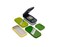 Joseph Joseph MultiPrep Compact 4in1 Multifunctional Set Kitchen Vegetable Chopper Dicer Cheese Grater Mandoline Veggie Slicer Food Julienne Cutter with Container