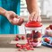 Tupperware Turbo Chef Herb Smart Chopper 730ml 246 OZ Red