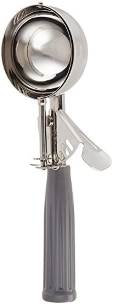 Winco Ice Cream Disher Size 8 Plastic Hdl Gray