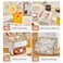 FOVNOT Ice Cube Tray Press Ice Cube Trays Double Layer 48 Gride Ice Cube Mold Easy Release Ice Cube Trays with Lid and Bin and Ice Scoop for Making Whiskey Cocktail Coffee