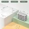 DOQAUS Ice Cube Tray with Lid and Bin 4 Pack Silicone Ice Cube Trays for Freezer Stackable Ice Bucket Kits with Storage Container Scoop for Kitchen RV Cocktail Coffee