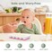 DOQAUS Ice Cube Tray with Lid and Bin 4 Pack Silicone Ice Cube Trays for Freezer Stackable Ice Bucket Kits with Storage Container Scoop for Kitchen RV Cocktail Coffee