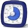 Secura 60Minute Visual Timer Silent Study Timer for Kids and Adults Time Clocks Time Management Countdown Timer for Teaching Navy Blue Navy Blue