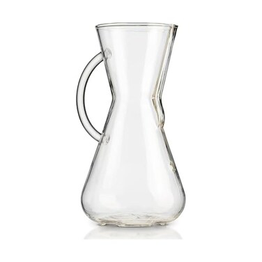 Chemex PourOver Glass Coffeemaker Glass Handle Series 3Cup Exclusive Packaging