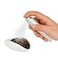 watchget Coffee Bean Dosing Cup Static Reduction Spray Bottle Kit for Espresso Bar Ceramic Single Dose Tray for BrewingTea Barista Accessories Set White