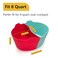 Magikichen Silicone Crock pot LinersSlow Cooker Liners8 Quart Oval Reusable Crock pot Divider InsertBPAFree Dishwasher Safe