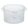 Cambro RFS2PP190 Round Storage Container 2 Qt 6 Pack