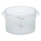 Cambro RFS2PP190 Round Storage Container 2 Qt 6 Pack