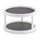 Copco NonSkid Turntable 2Tier 12Inch Durable Easy Clean WhiteGray