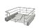 ClosetMaid 32100 Premium 145Inch Wide Kitchen Single Tier Cabinet Pull Out Basket Platinum