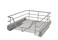 ClosetMaid 32100 Premium 145Inch Wide Kitchen Single Tier Cabinet Pull Out Basket Platinum