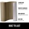 GORILLA GRIP DripGuard Shelf Liner NonAdhesive Drawer and Kitchen Cabinet Protector Strong Grip Slip Resistant Underside Smooth Surface Liners for Cabinets Bathrooms Closets 12x240 Inch Beige