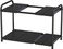 Deco Brothers Under Sink 2 Tier Expandable Shelf Organizer Black