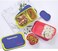 Tupperware Plastic Lunch Box 10inch Multicolour Set of 2 500 ml Medium Size Tiffin Box