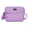 PackIt Freezable Zuma 15Can Cooler Lavender Built with EcoFreeze Technology Collapsible Reusable Zip Closure with Adjustable Shoulder Strap and Front Zip Pocket Fits 15 12 oz Cans