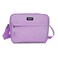 PackIt Freezable Zuma 15Can Cooler Lavender Built with EcoFreeze Technology Collapsible Reusable Zip Closure with Adjustable Shoulder Strap and Front Zip Pocket Fits 15 12 oz Cans