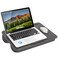 LAPGEAR Original Lap Desk Fits Up to 17 Laptops Charcoal Style No 45155