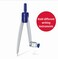 STAEDTLER School Kit Math Geometry Set 10Piece Compass Protractor Ruler Kit with Flip Open Storage Box Clear Measuring Tools Student Drawing Supplies