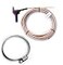 Optimum Pool Technologies WaterAirSolar Temperature Sensor Compatible Replacement for Hayward Compatible Replacement for GLXPC12KIT Includes 2 Pipe Clamp
