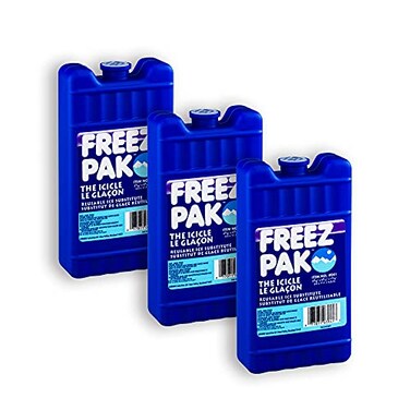 DOLZO Freez Pak 3 Pack Reusable Ice Packs Small