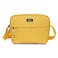PackIt Freezable Zuma 15Can Cooler Lemonade Built with EcoFreeze Technology Collapsible Reusable Zip Closure with Adjustable Shoulder Strap and Front Zip Pocket Fits 15 12 oz Cans