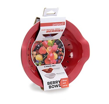 Prepara Metropolitan Berry Bowl Medium RedWhite