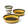 Sea to Summit Frontier Ultralight Collapsible Dinnerware Set 1Person Medium Bowl Large Bowl Cup