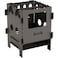Kuvik Compact Titanium Wood Stove Ultralight and Compact Stove for Backpacking Camping and Survival