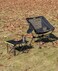 iClimb Ultralight Compact Camping Folding Table with Carry Bag Reinforced Black S