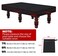 RUBY.Q 9 Foot Billiard Pool Table Cover WaterproofTearproof Cover for Pool Table with Storage Bag