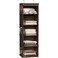 Simple Houseware 5 Shelf Hanging Closet Organizer Brown
