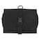 Muji Polyester Hanging Travel Case with Detachable Pouch 12 cm Width x 18 cm Depth x 45 cm Height Black