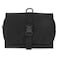 Muji Polyester Hanging Travel Case with Detachable Pouch 12 cm Width x 18 cm Depth x 45 cm Height Black