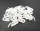 FAPBADRI Hook for Curtain ChannelM Track System Plastic 200 Pieces Basic