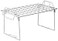 Whitmor Wire Grid Stacking Shelf Small White