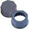 EZ-POUR EZPOUR Coarse Thread Gray Base Cap Kit Replacement Spout Base Cap and Solid Block off Cap for EZPOUR Spout and Midwest Metal Jerry Stancan Tee Pee Wedco containers Bs5