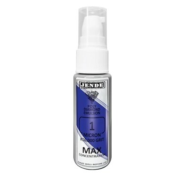 Jende 1 Micron Max Concentration Poly Diamond Stropping Emulsion 20ml Higher Diamond Carat level