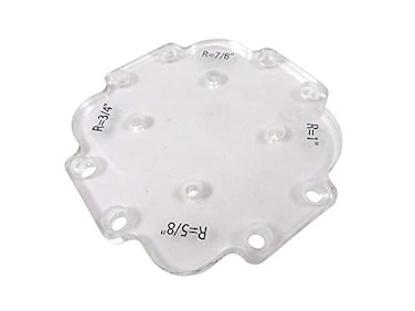 Xcalibur Tooling Router Radius Kit Wood Panel Corner Template QuickJig Router Table Bits