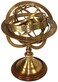 REDSKY TRADER RedSkyTrader Brass Antique Finish Armillary Celestial Globe with Zodiac Engravings