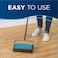 Bissell Easy Sweep Compact Carpet Floor Sweeper 2484A Teal