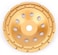 APLUS 9Inch Diamond Cup Grinding Wheel Double Row Diamond Grinder Disc for Concrete Granite Stone Marble etc